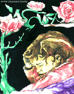 [Child Dreams of Saint Valentine and His Flowers]
